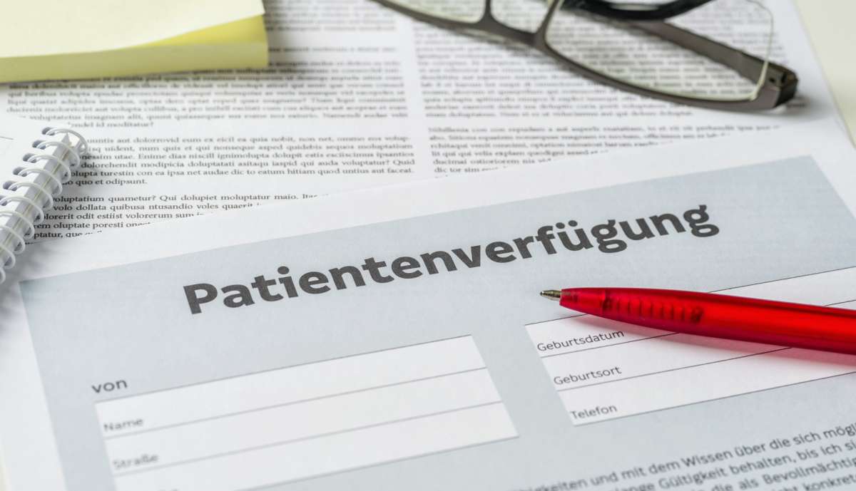 Patientenverf&uuml;gung Definition & Bedeutung